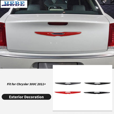 ABS Rear Badge Decoration Cover for Chrysler 300/300C Car Interior Accessory HEBE