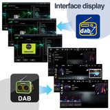 DAB+ Digital Radio Receiver USB Adapter for Android Car Interior Accessory AKAMATE