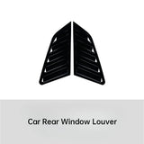 For Audi A3 S3 8Y Sportback 2021 To Present Car Rear Window Louver Decorative Sticker Auto Modification Accessories