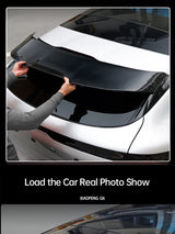 For Xpeng G6 2023-2024 Xiaopeng G6 Car Tail Wing Upgrade Sports Black Samurai Car Spoilers