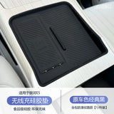 For Geely EX5 Galaxy E5 2024 2025 2026 Car Central Control Water Cup Silicone Pad Anti-Slip Dirt-Resistant Car Interior