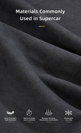 Suede Split Wheel Cover for Ford F-150 Explorer Ranger Car Interior Accessory Hocasen