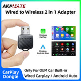 CarPlay Adapter Wireless Dongle for VW Toyota Audi CarPlay Adapter AKAMATE