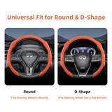Premium Suede Snap-On Wheel Cover for Infiniti Q50 Car Interior Accessory Hocasen