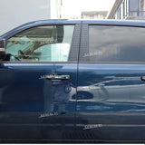 Window Cover Trim Black Aluminum for Dodge Ram 1500