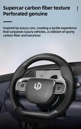 Breathable Wheel Cover Carbon Fiber for Leapmotor T03