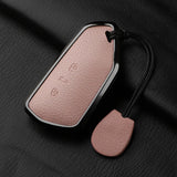 Goatskin Car Key Case Cover for Volkswagen Golf 8 MK8 ID.3 ID.4 Cupra Skoda Octavia A8 SEAT Leon MK4 2020 2021 Formentor Tarraco