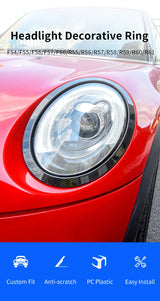 Headlight Tail Light Trim Covers for MINI COOPER Car Interior Accessory GMUNI