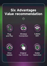 Wireless CarPlay Android Auto Dongle for Opel Vauxhall