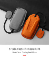 Goatskin car key case for VW Touareg Car Key Case OEM