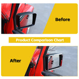 Chrome Interior Trim Kit for Jeep Wrangler JK 12-17 Car Interior Accessory HEBE