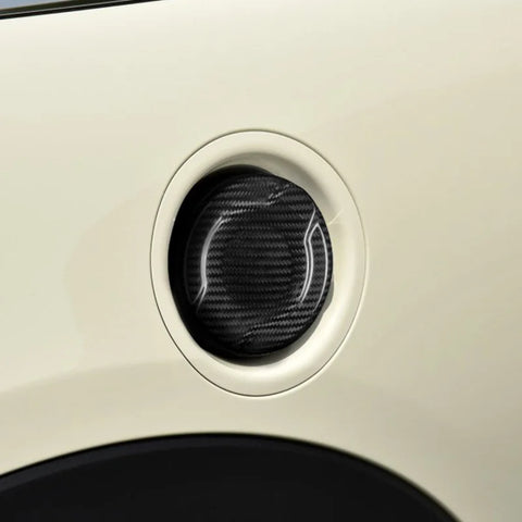 Carbon Fiber Fuel Cap Cover for Mini Cooper Car Interior Accessory GMUNI