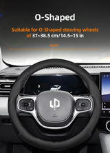 Breathable Leather Steering Wheel Cover for Leapmotors Car Interior Accessory Hocasen