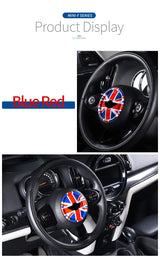 Steering Wheel Emblem Frame Cover for MINI Cooper