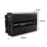 Pure Sine Wave Inverter 4000W 5000W 7000W Power DC 12V To AC 110V 220V Voltage 50HZ Converter Solar Car Inverters