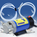Portable 12V/24V Oil Transfer Pump 1-4L/min Extractor Fluid Suction Electric Change Fuel Pump Siphon Tool for Car Motor Boats