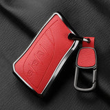 Aluminum Alloy Goatskin Car Key Case Cover For Lexus