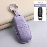 PU Car Key Case Cover for Aion S V Y Lx Gm8 Ga6 Sgs7 Gs5 J14 J16 Leather Car Key Accessory