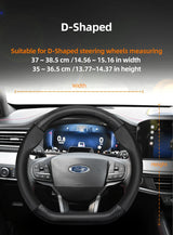 Breathable Carbon Fiber Wheel Cover for Ford Auto