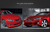 Headlights with Sequential Signal for Lexus IS 05-13 Headlight Assembly Vland