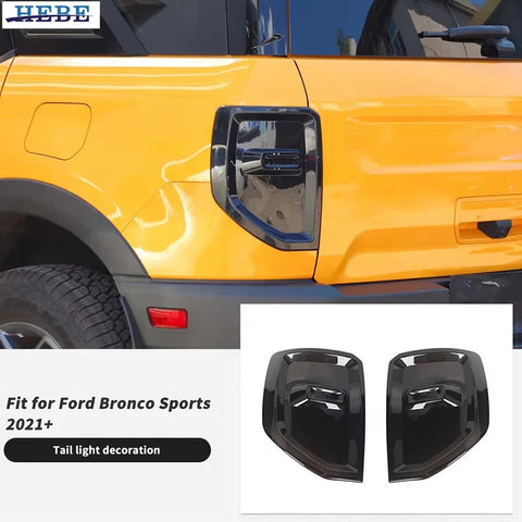 ABS Taillight Cover for Ford Bronco Sport 2021-2024 Car Interior Accessory HEBE