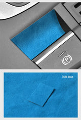 Audi 8V A3 S3 Sport Handbrake Button Knob Trim Sticker Made of Alcantara Car Premium Interior Tuning Accessory