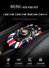 Center Console Knob Trim for Mini Cooper F55 F56 Car Interior Accessory GMUNI