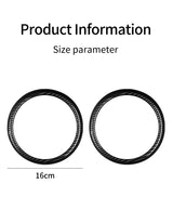 3D Door Speaker Trim Ring Set for Mini Cooper