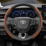 Suede Steering Wheel Cover Anti-Slip for Toyota RAV4