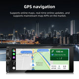 6.9 Inch 1DIN Multimedia CarPlay Android Auto Touch Stereo Android Head Unit LEXXSON