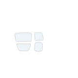 Central Control Gear Button Sticker for Volvo Car Interior Accessory LINGLUYANG