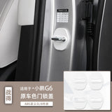 For Xpeng G6 2025 Door Lock Cover Set Full Wrap Protection Corrosion Rust Proof Interior Car Accessories