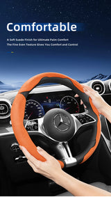 Mercedes Sports Suede Snap-On Wheel Cover 2Pc