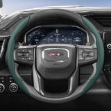 Breathable Perforated Leather Cover for GMC