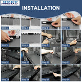 Tailgate Storage Rack for Suzuki Jimny 4-Door 2019+ Car Interior Accessory HEBE