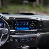 Smart Wireless Fast Charging Phone Mount for Silverado 2022-2025 Car Phone Holder OEM