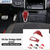 Gear Head Cover Trim for Dodge Ram TRX 2018-2024 Car Interior Accessory HEBE