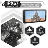6.5Inch Waterproof Motorcycle Screen with CarPlay GPS Android Head Unit AKAMATE