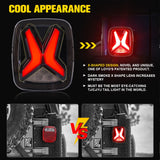 Led Tail Lights Rear Brake Light for Jeep Wrangler TJ Car Accessories YJ CJ Waterproof Led 12v Drl Reverse Tail Lamp Led Ligh