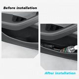 For New Tesla Model Y 2025 Launch Juniper Car Door Side Storage Box Front TPE Door Storage Organizer Tray Interior Accessorie
