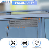 Window Louver Ventilation Plate for Mitsubishi Pajero Car Interior Accessory HEBE