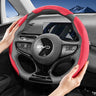 BYD Snap-On Sports Suede Steering Wheel Cover Interior