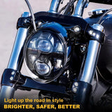 LED Front Headlights For Harley Davidson V-Rod V-Rod VRSC VRSCA VRSCB VRSCF VRSCAW 2002-2017 HI/ Low Beam Led Motorcycle Head