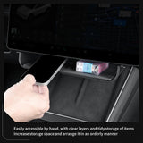 Smabee Car Display Screen Hanging Box Tray Organizer Accessories for Tesla Model Y, June 2025