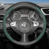 Breathable Wavy Sports Steering Wheel Cover for Nissan
