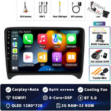 Android 15 GPS Multimedia Stereo for Audi TT MK2 2006-2012