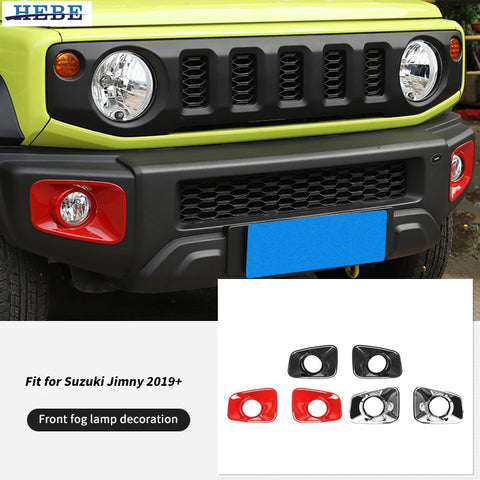 Exterior Fog Light Trim for Suzuki Jimny 2019+ Car Interior Accessory HEBE