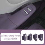 Leapmotor B10 Car Door Storage Box Silicone Pad Door Handle Protective Cover Window Lifting Panel Anti-slip Storage Pocket