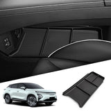 Chery OMODA 5 C5 E5 EV Model 2024 2025 Center Console Lower Storage Box Car Tray TPE Organizers Accessories Tidying Armrest B
