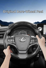 Carbon Fiber Quick Release Steering Cover for Lexus